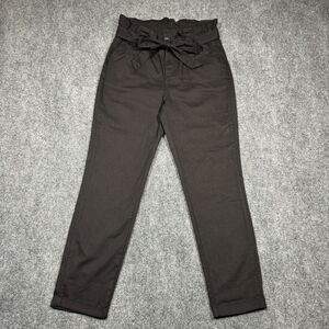 Rue21 Paperbag Waist Black Jeans Womens Size Medium